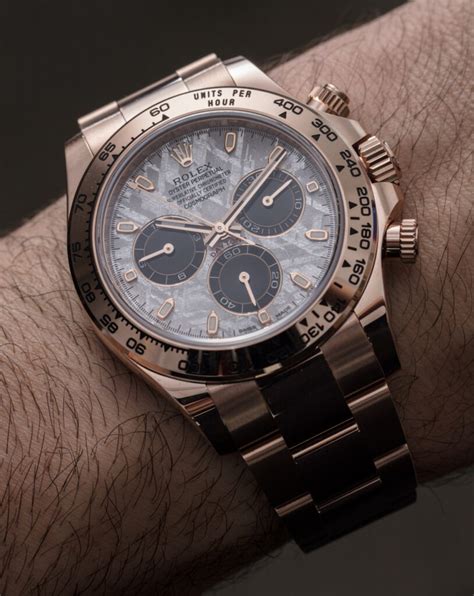 rolex datejust meteorite dial 36mm|rolex daytona meteorite 2021.